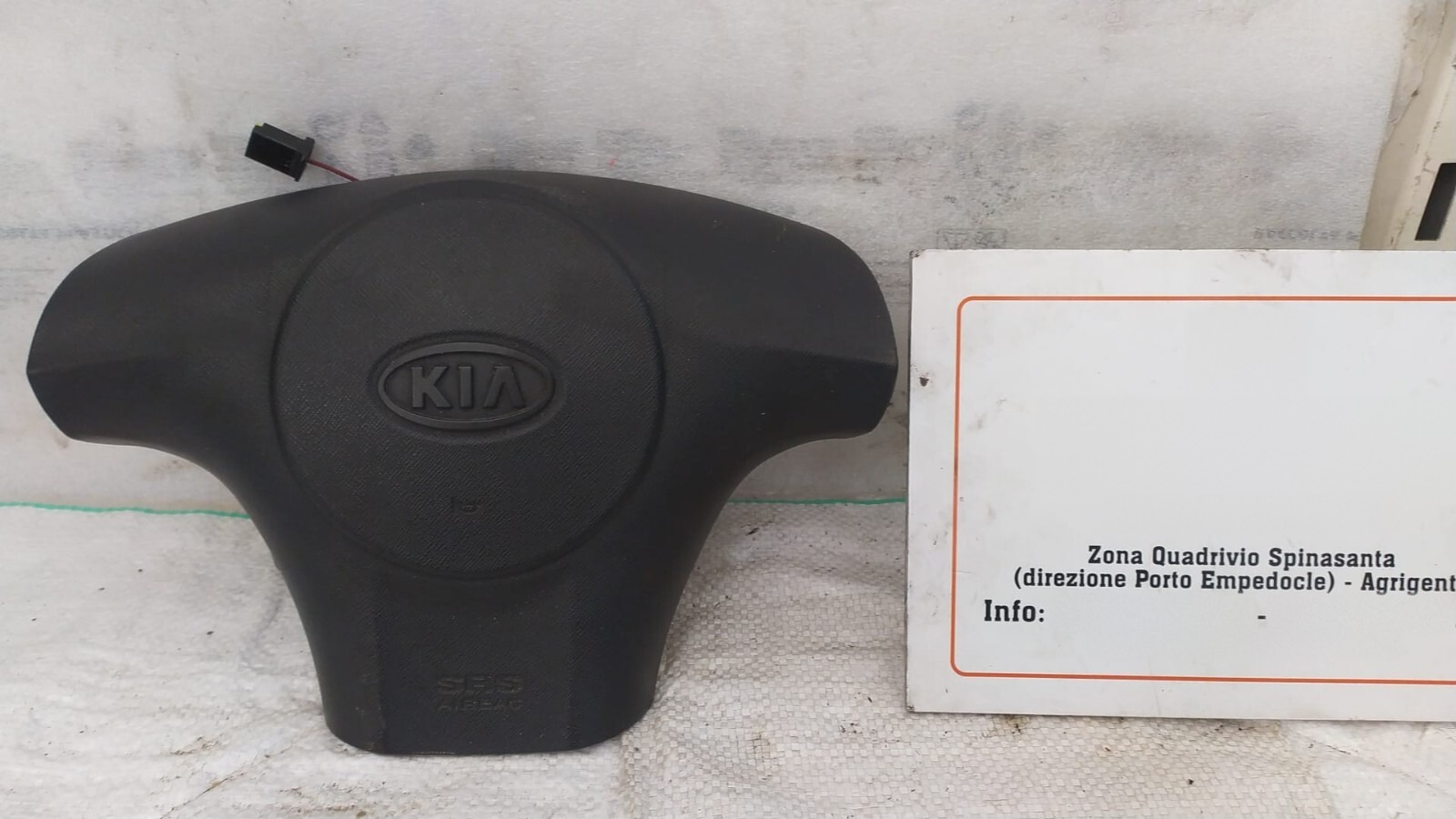 Dispositivo airbag lat. Sinistro - Immagine 1 di 5