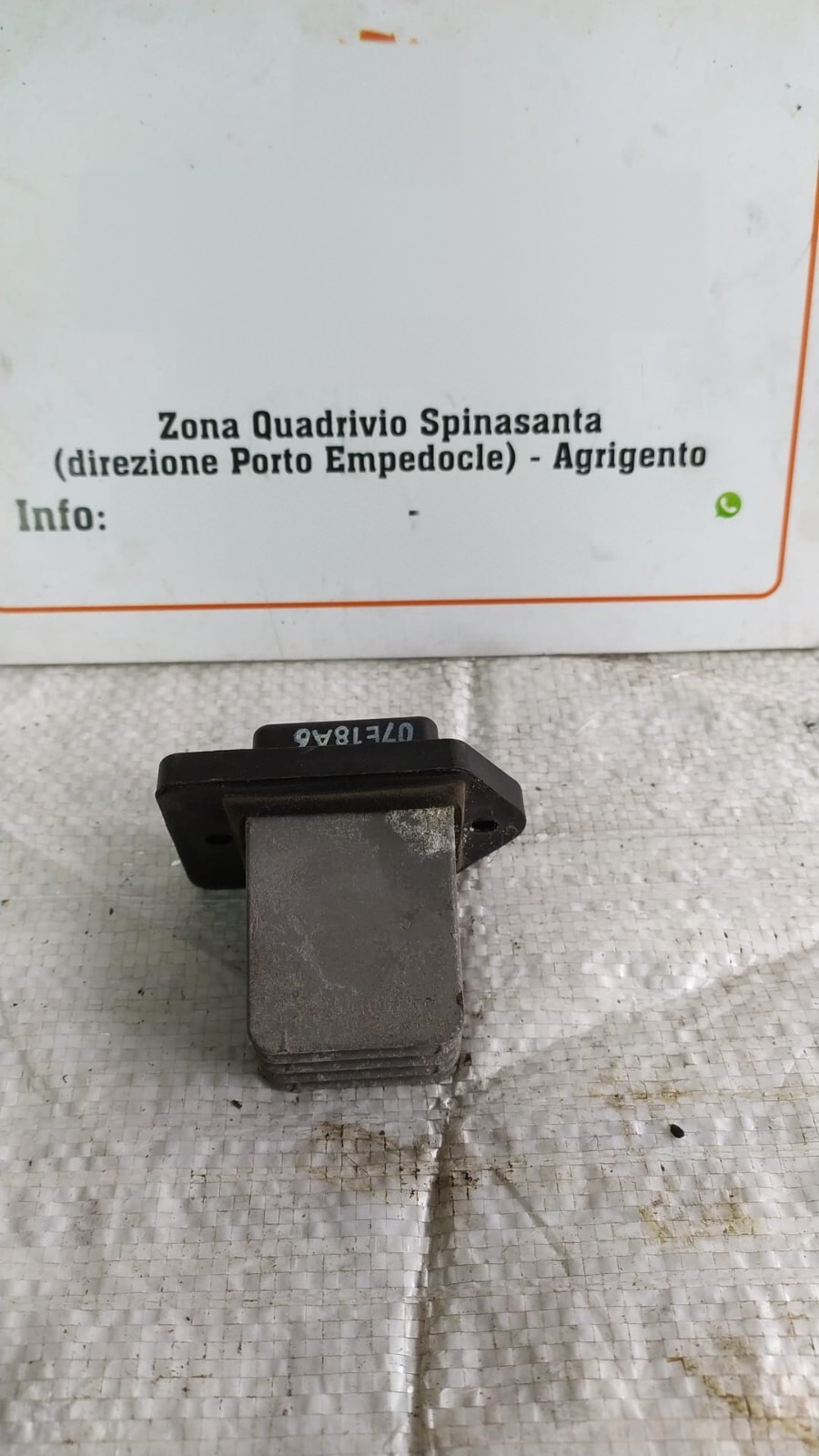 resistenza ventola stufa riscaldamento - Immagine 1 di 3
