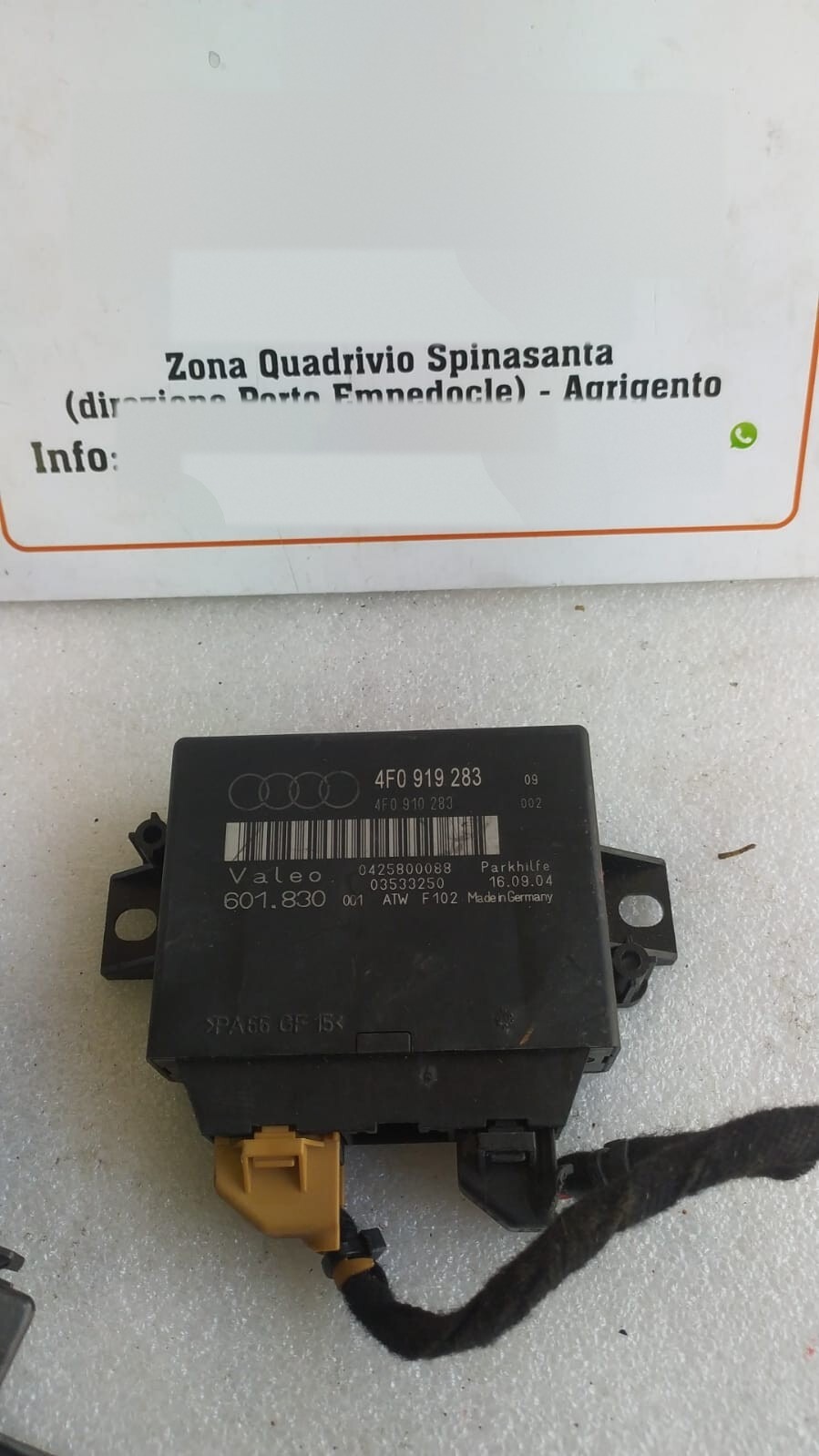 Centralina sensori parcheggio - Immagine 1 di 4