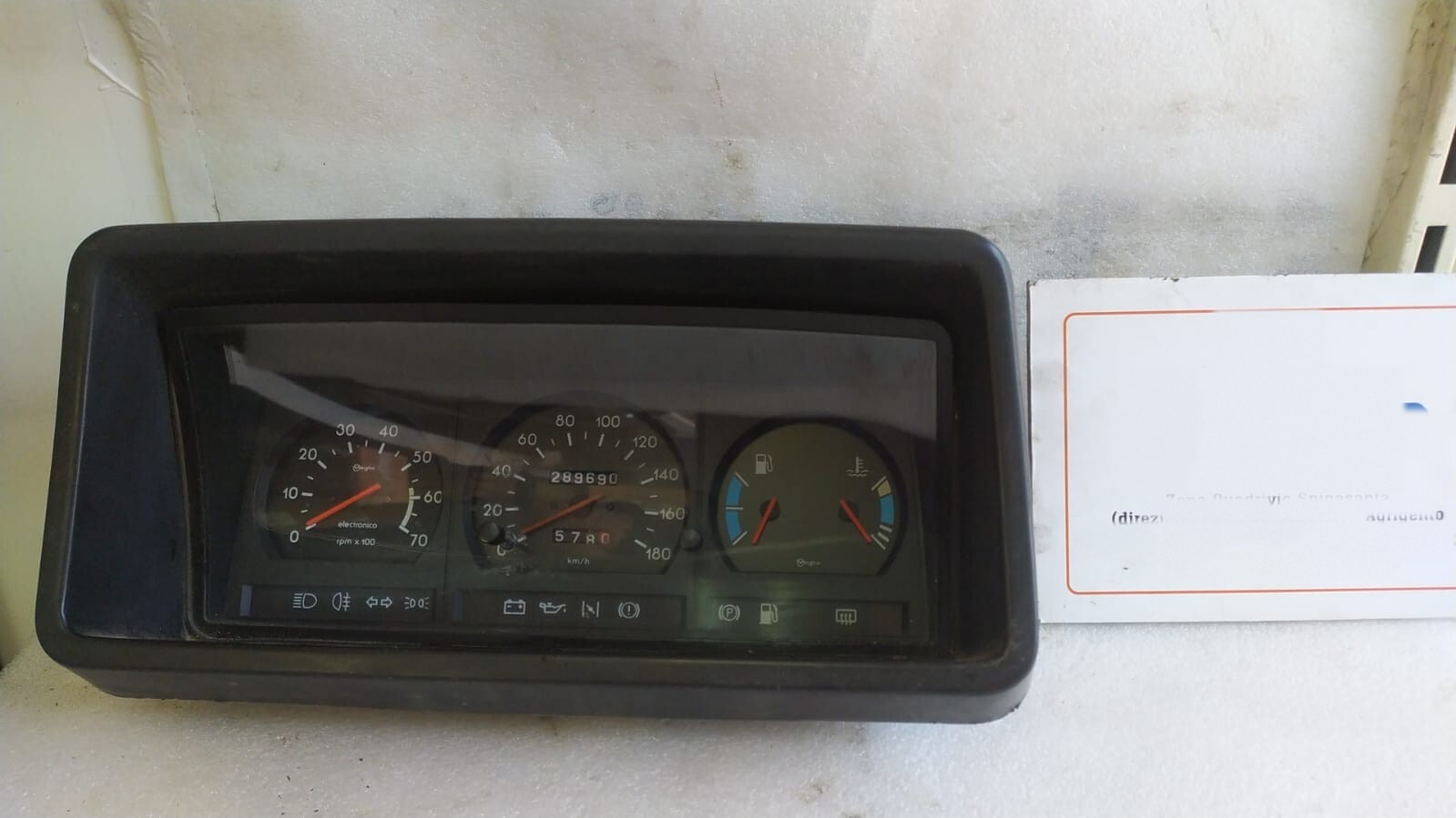 Quadro strumenti compl. - Immagine 1 di 5