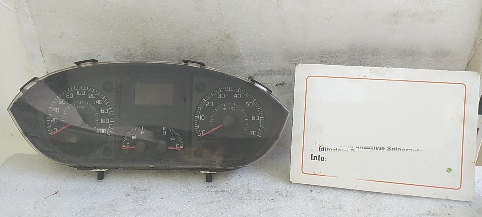 Quadro strumenti compl. - Immagine 1 di 5