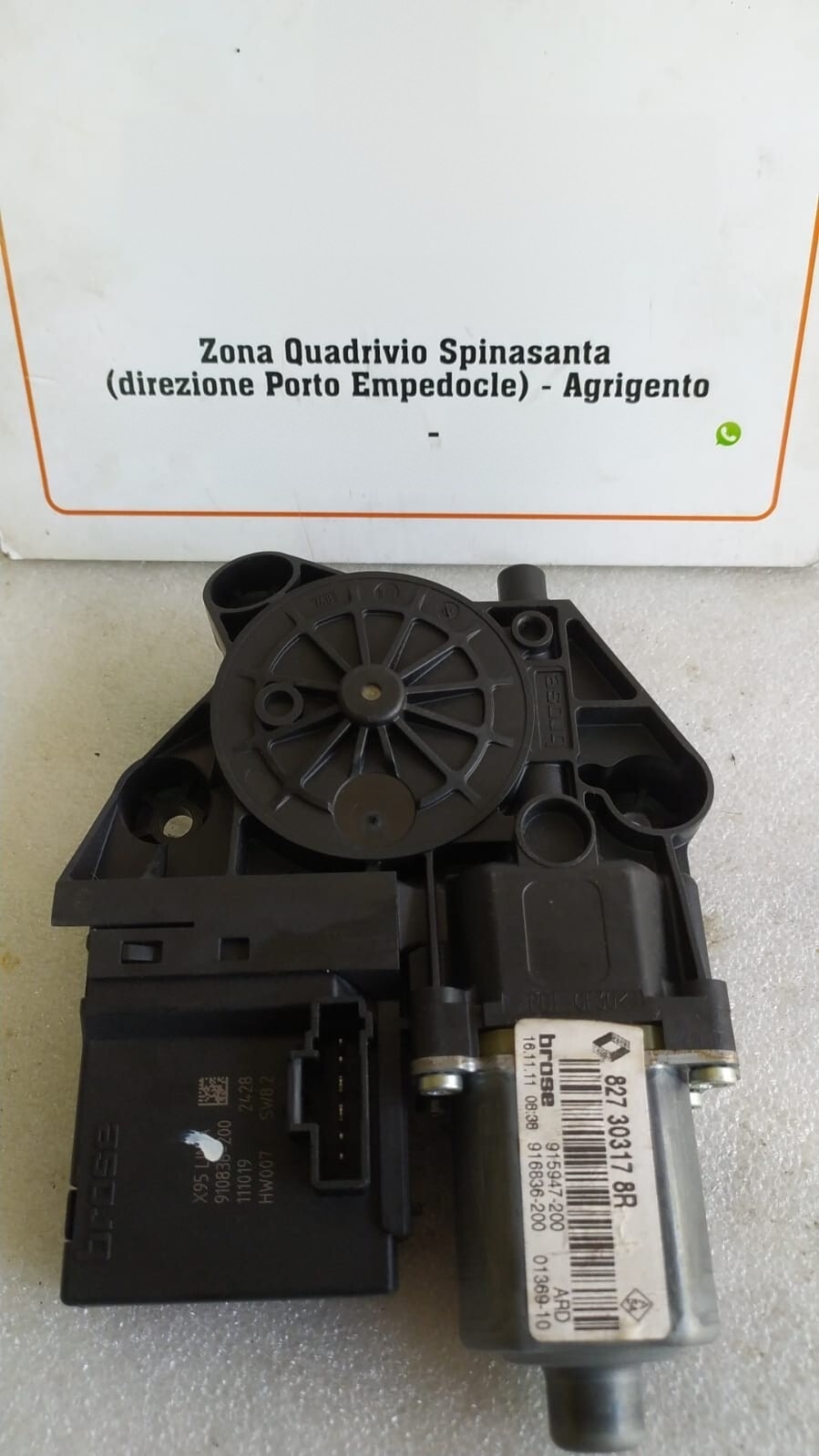 Motorino alzacristallo porta post. Destro - Immagine 1 di 5