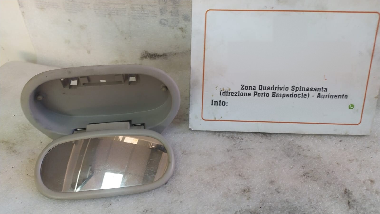 specchio specchietto retrovisore interno supplementare - Immagine 1 di 5