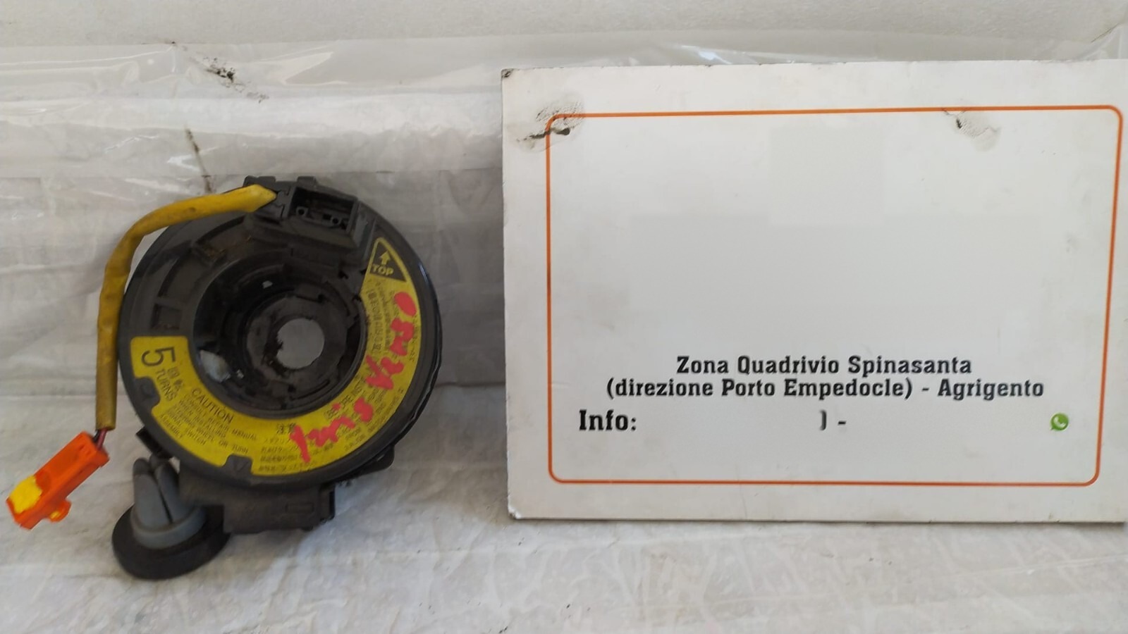 Contatto spiraliforme airbag - Immagine 1 di 5