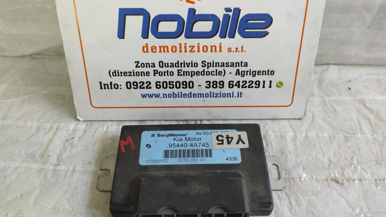 Centralina Di Controllo Cambio Automatico (Kia) 954404A745 Usato