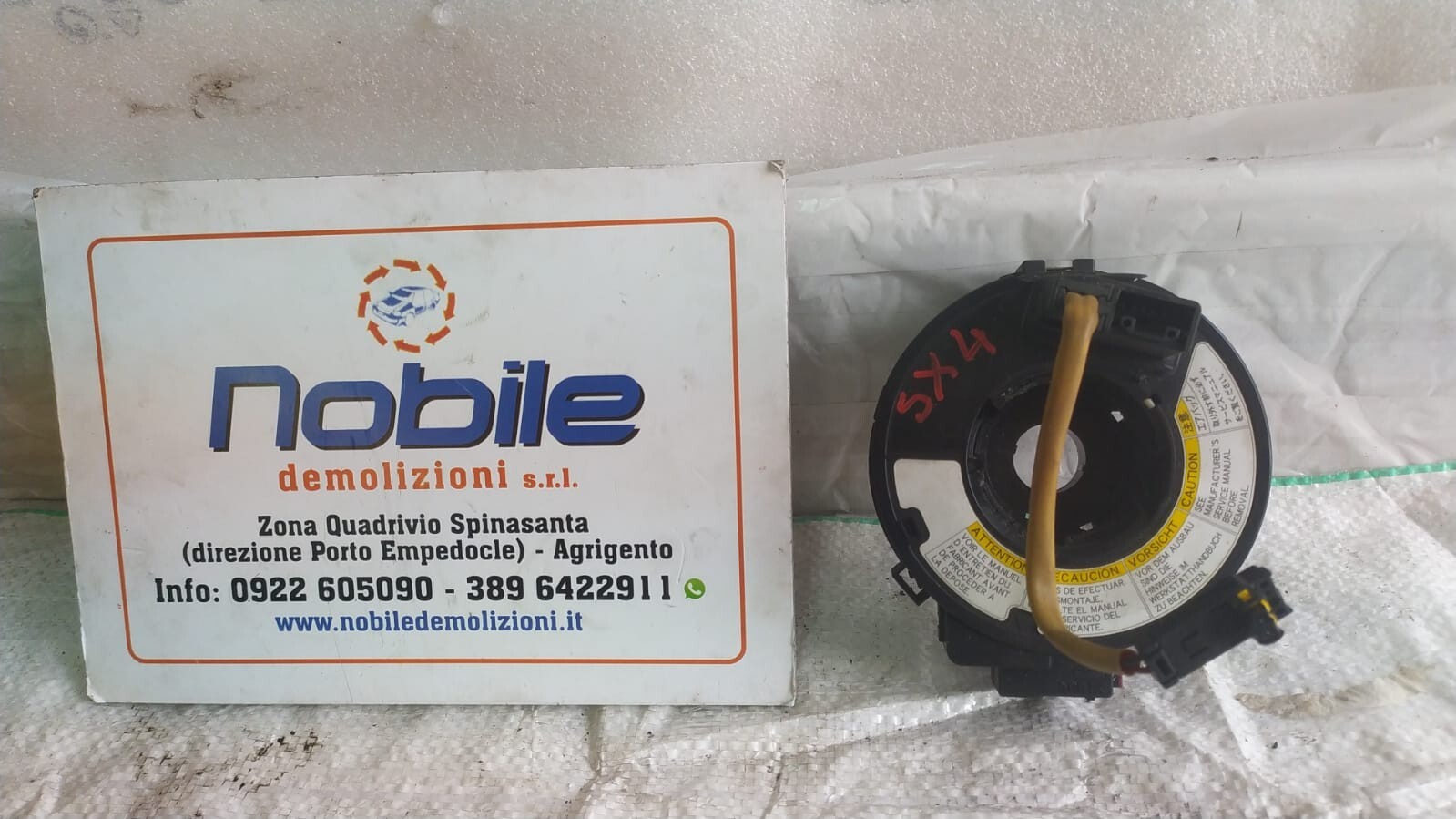 Contatto Spiraliforme Airbag (Suzuki) AM72JART72901 Usato