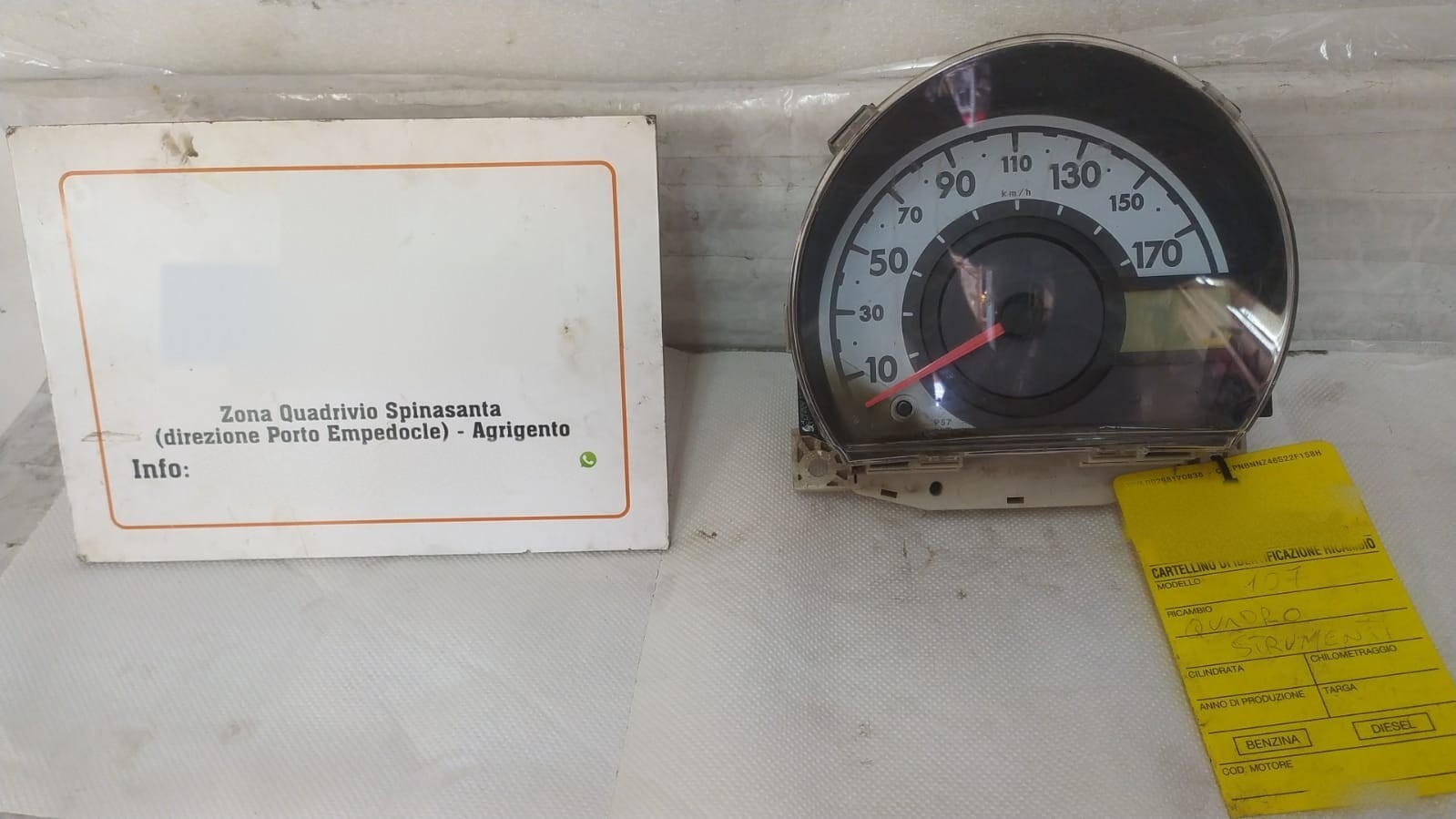 Quadro strumenti compl. - Immagine 1 di 3