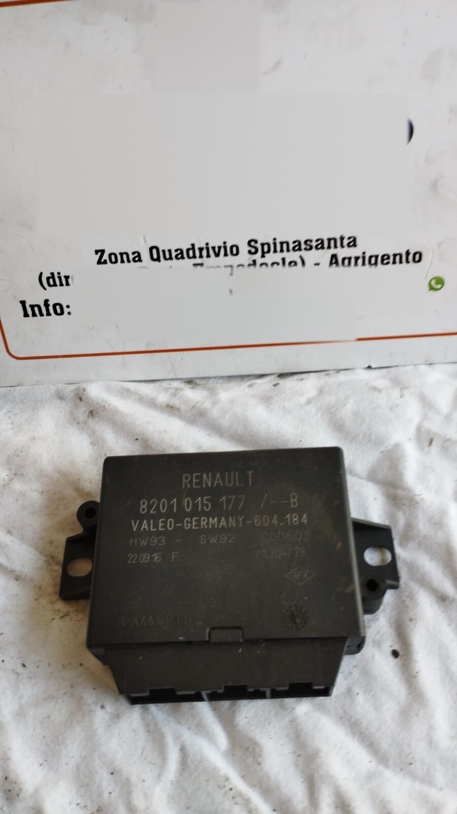 Centralina sensori parcheggio - Immagine 1 di 3