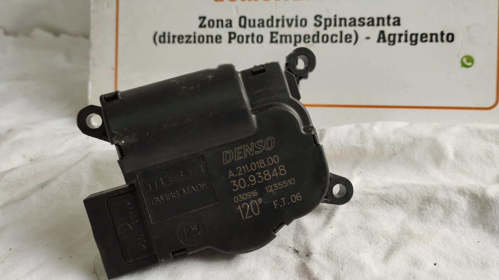 Motorino riscaldatore a/c - Immagine 1 di 5
