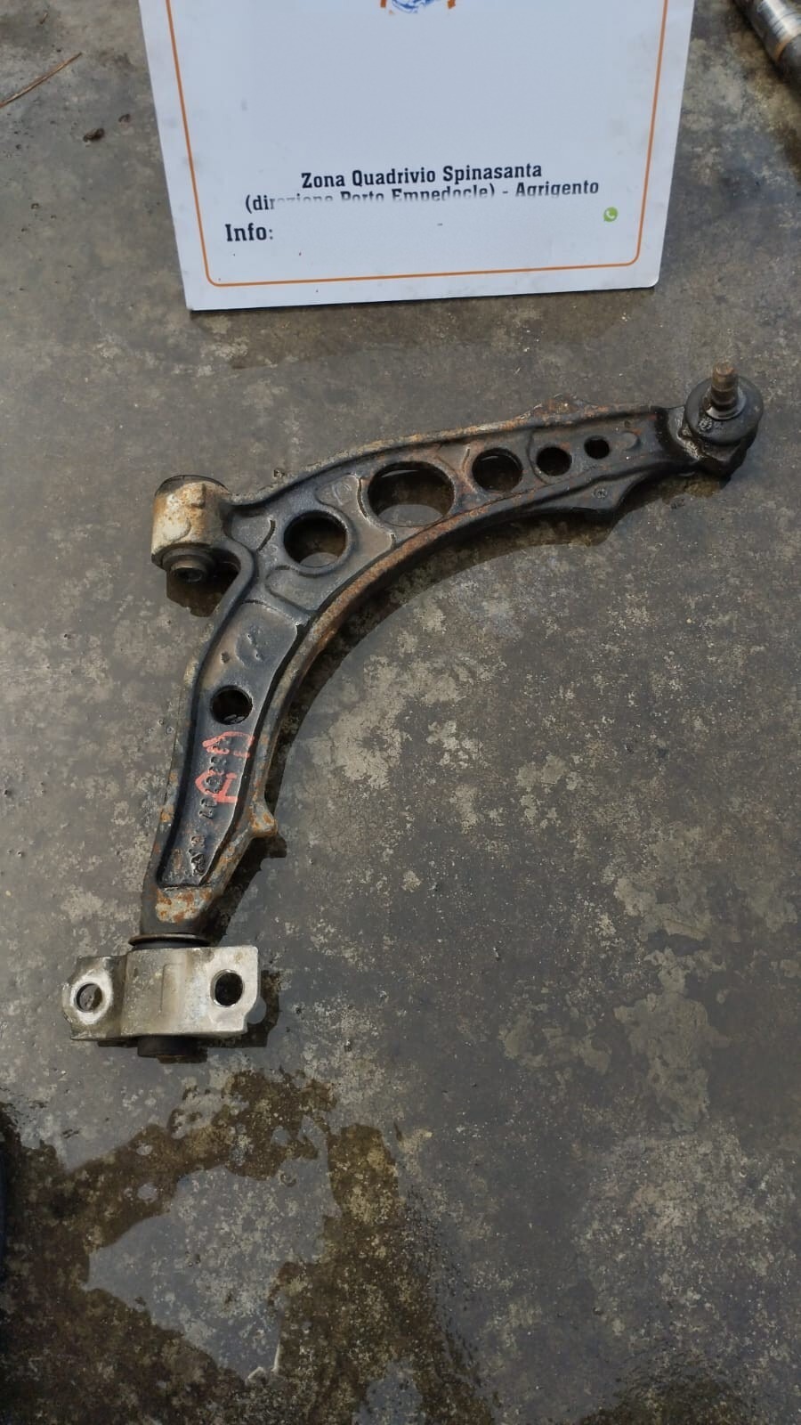 Braccio Oscillante Ant. Sosp. Ant. Destro Fiat BARCHETTA (04/95>07/03<) Usato