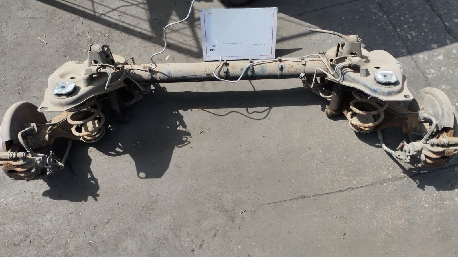 Assale Ponte Posteriore Completo Fiat BARCHETTA (04/95>07/03<) Usato