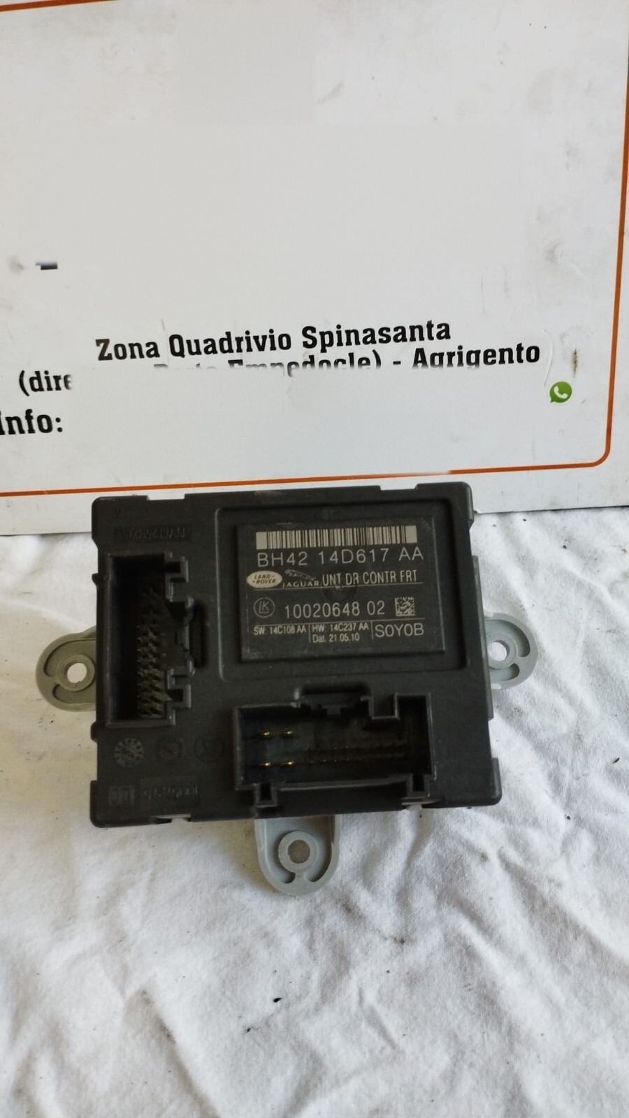 Centralina Porta Anteriore Destra - Immagine 1 di 3