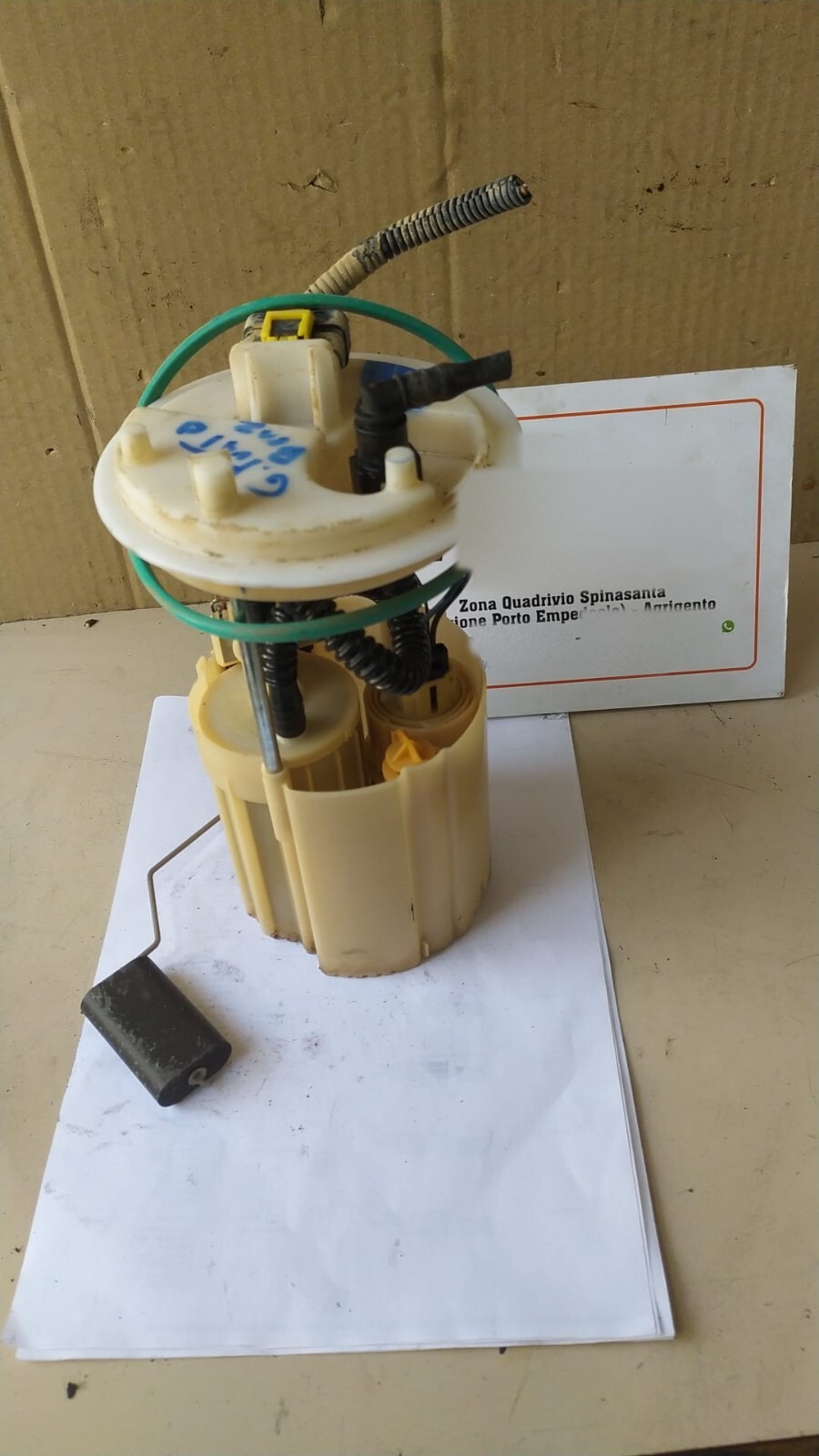 Pompa carburante c/trasduttore (galleggiante) - Immagine 1 di 3