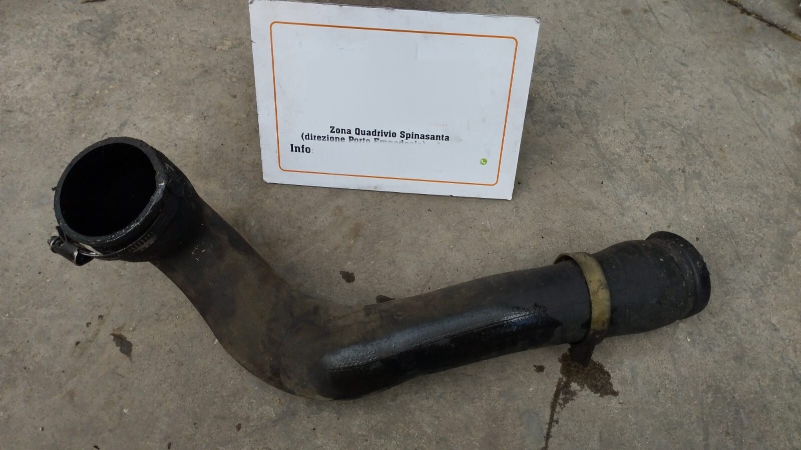 Manicotto Lat. Scambiatore Aria/aria Land Rover FREELANDER (10/06>03/15<) Usato