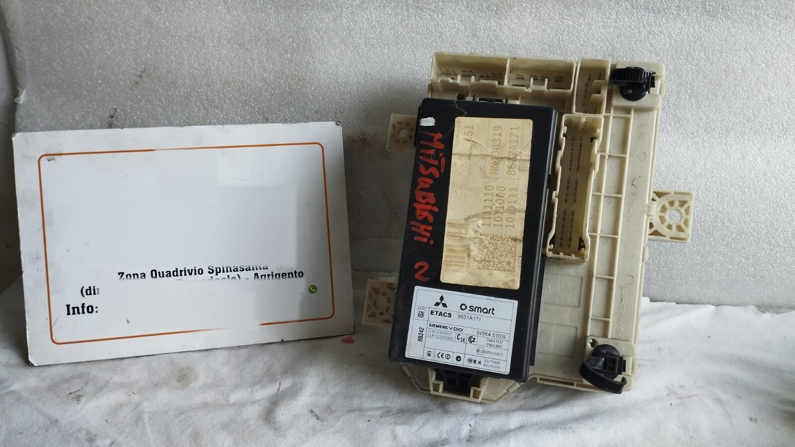 Centralina Body Computer Scatola Portafusibili (Mitsubishi) 5WK45103I Usato