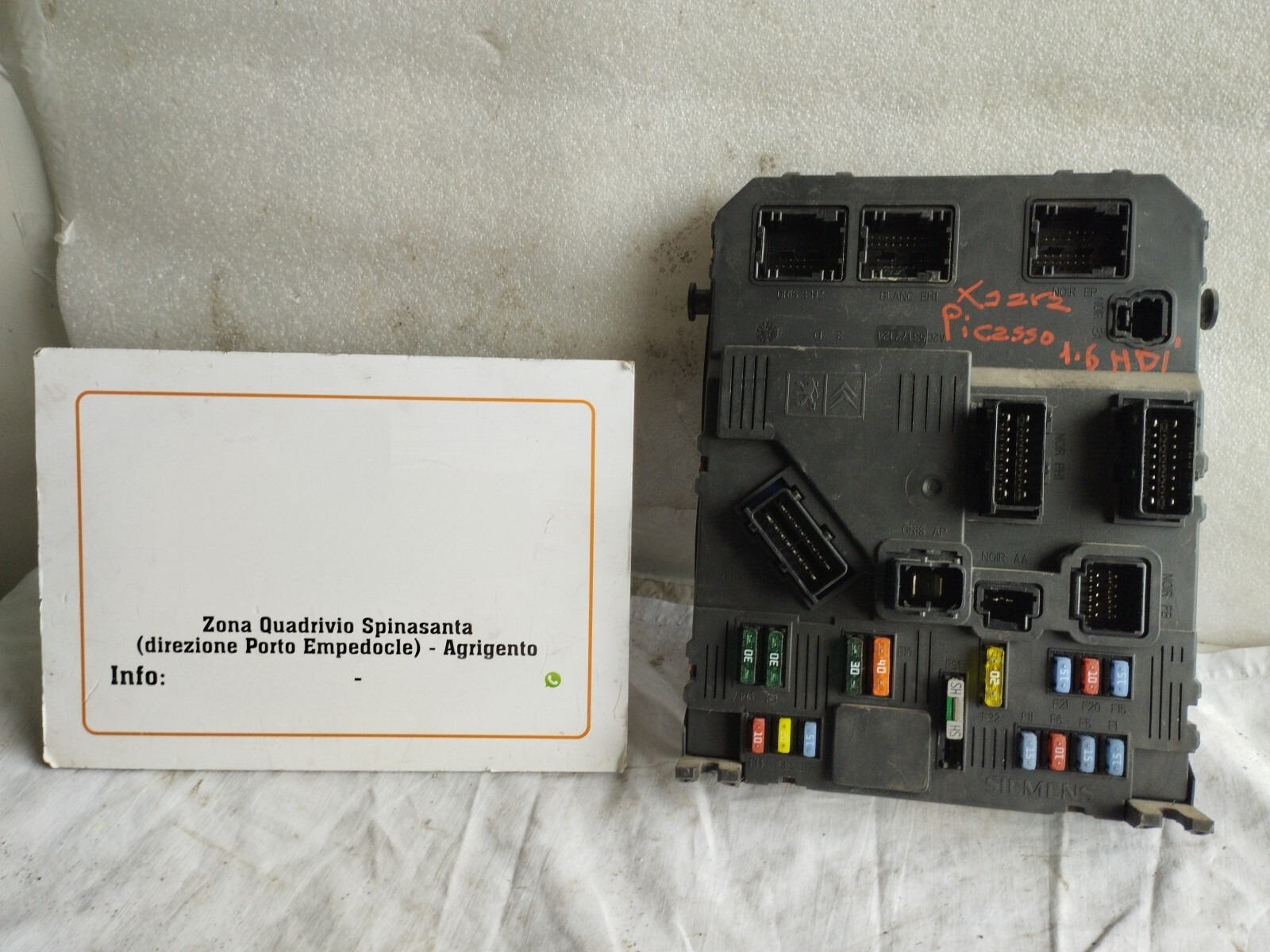 Centralina Bcm (Citroen) 9657999780 Usato