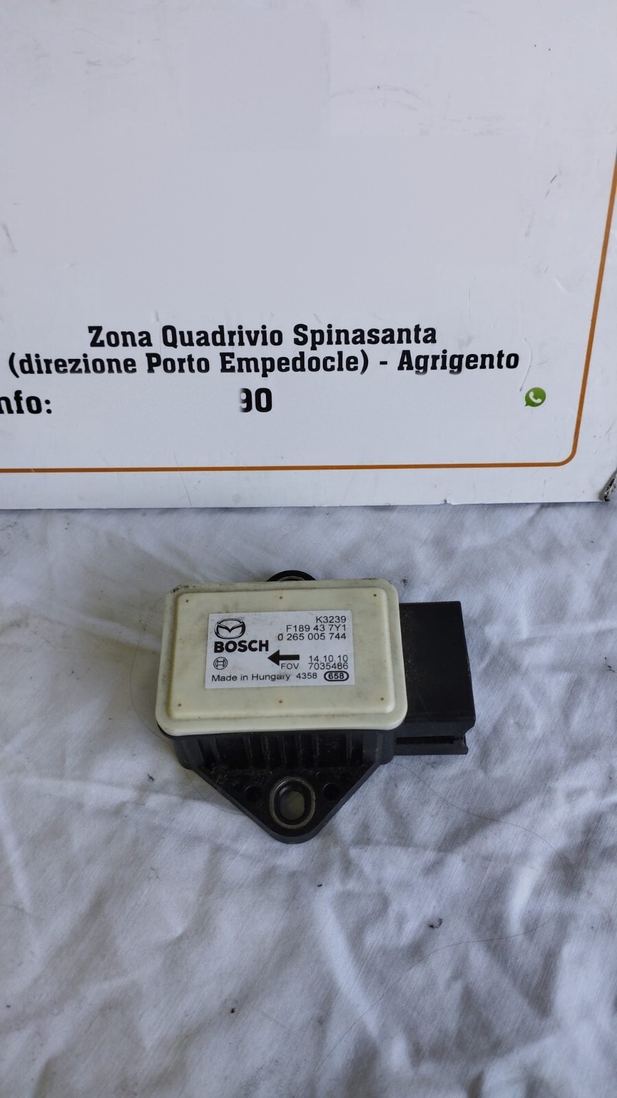 Sensore controllo stabilità ESP - Immagine 1 di 3