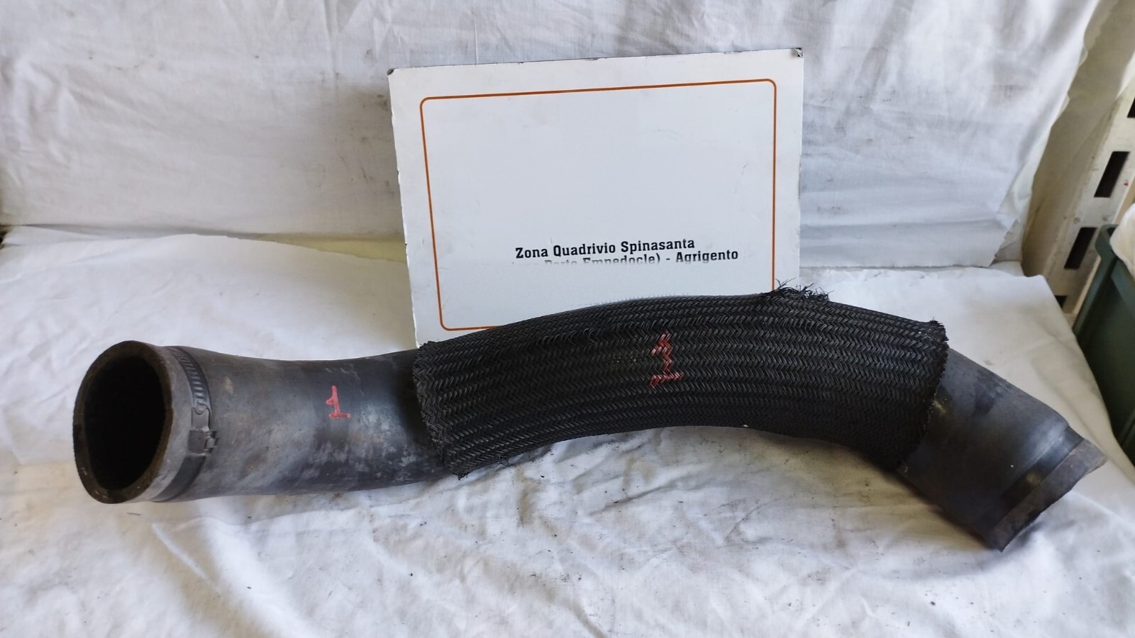 manicotto lat. scambiatore aria/aria - Immagine 1 di 4
