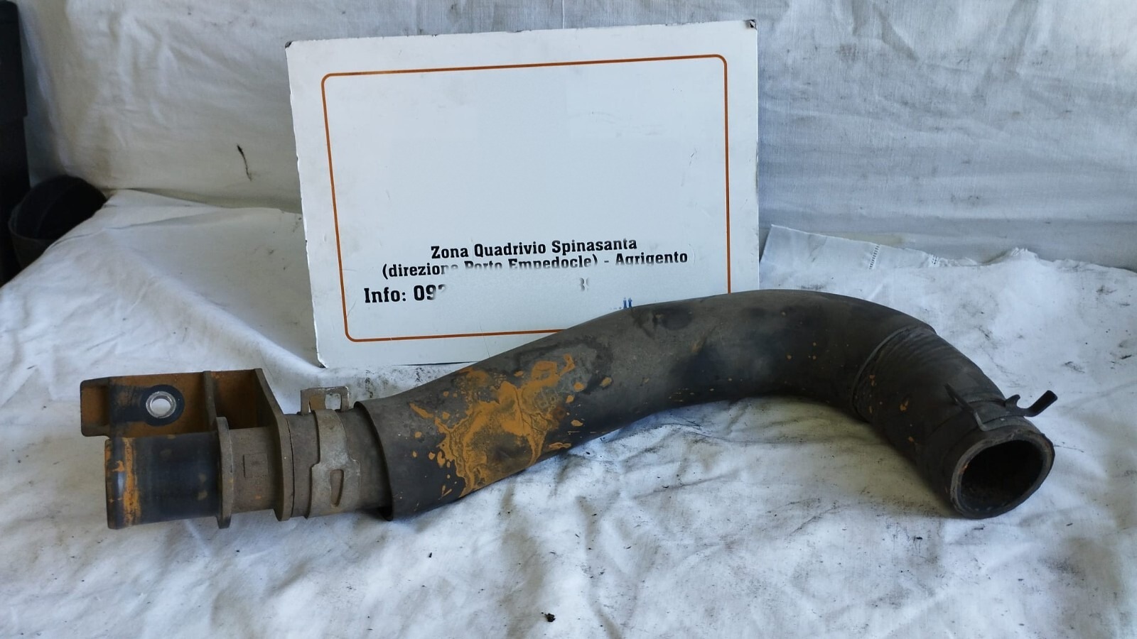tubo corto manicotto acqua radiatore - Immagine 1 di 5