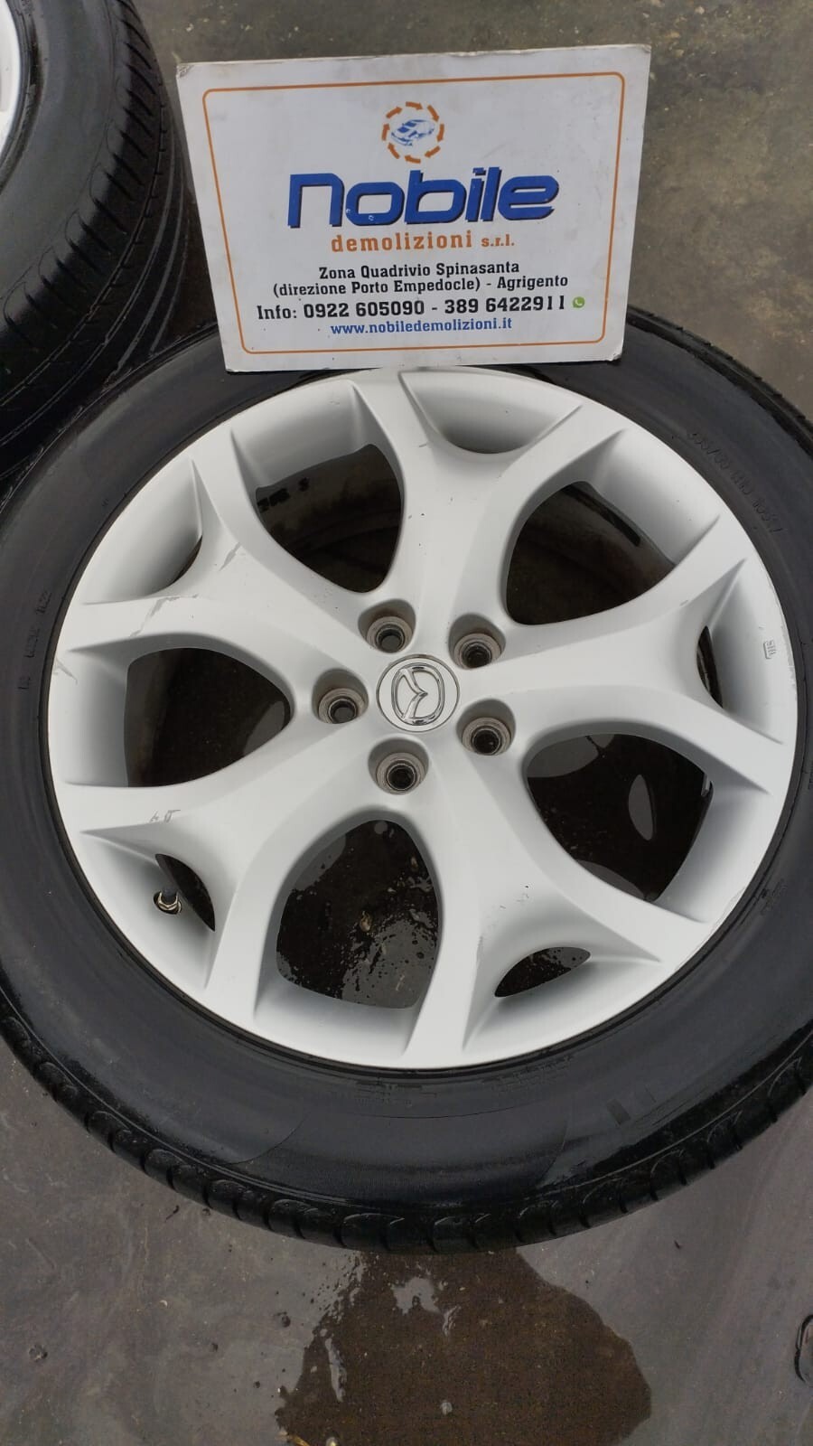 Cerchio In Lega Raggio 19 R19 (Mazda) Usato