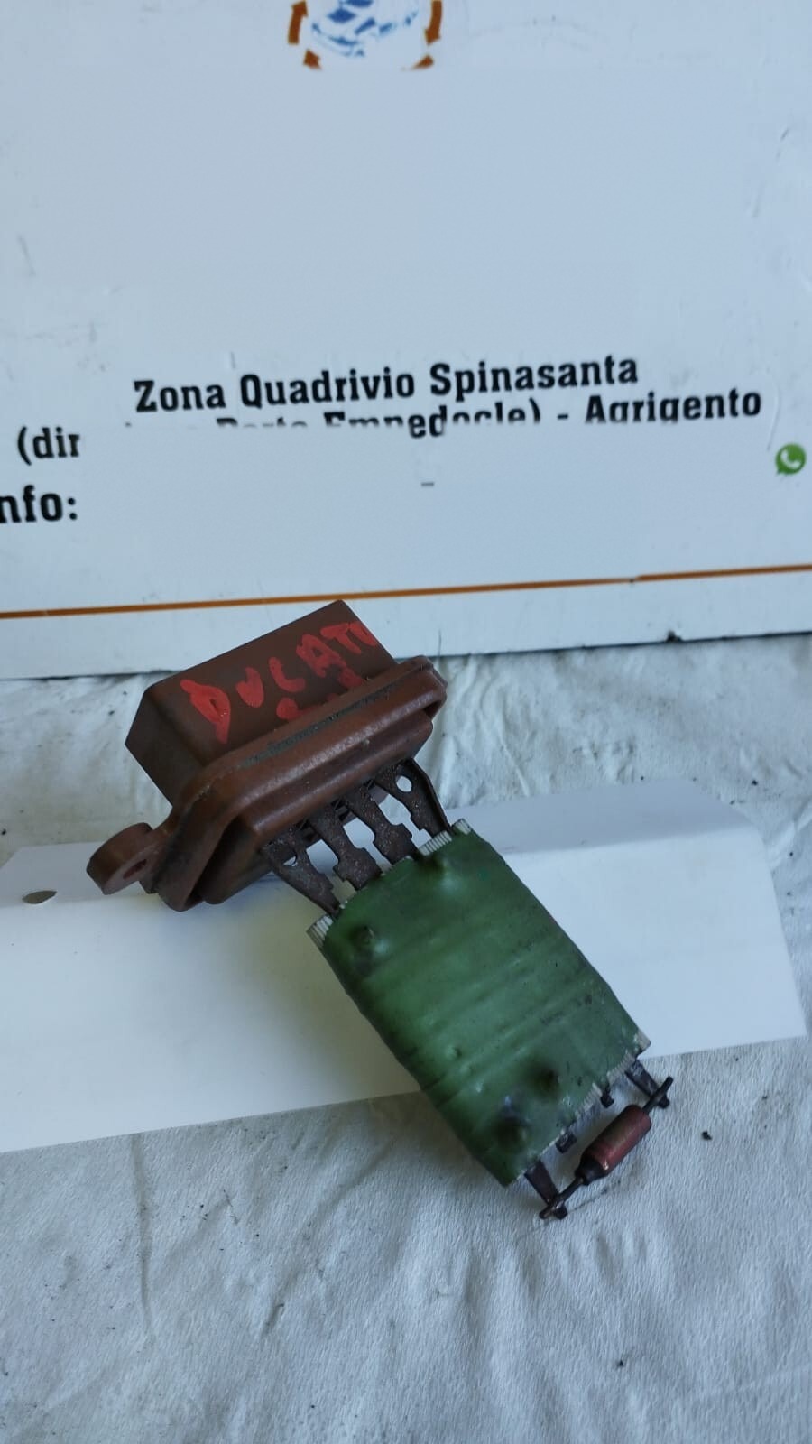 resistenza elettroventola c/climatizzazione - Immagine 1 di 4