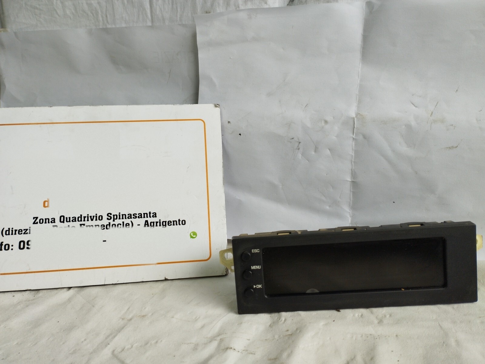 Display Multifunzione Citroen C2 (09/03>01/10<) 96632559XT 96632559XT Usato