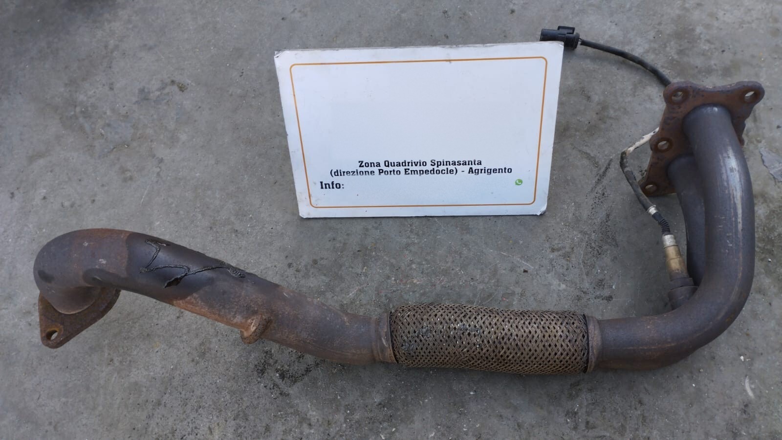 Tubo Scarico Flessibile Mg (Saic) TF (2002>2005<) Usato