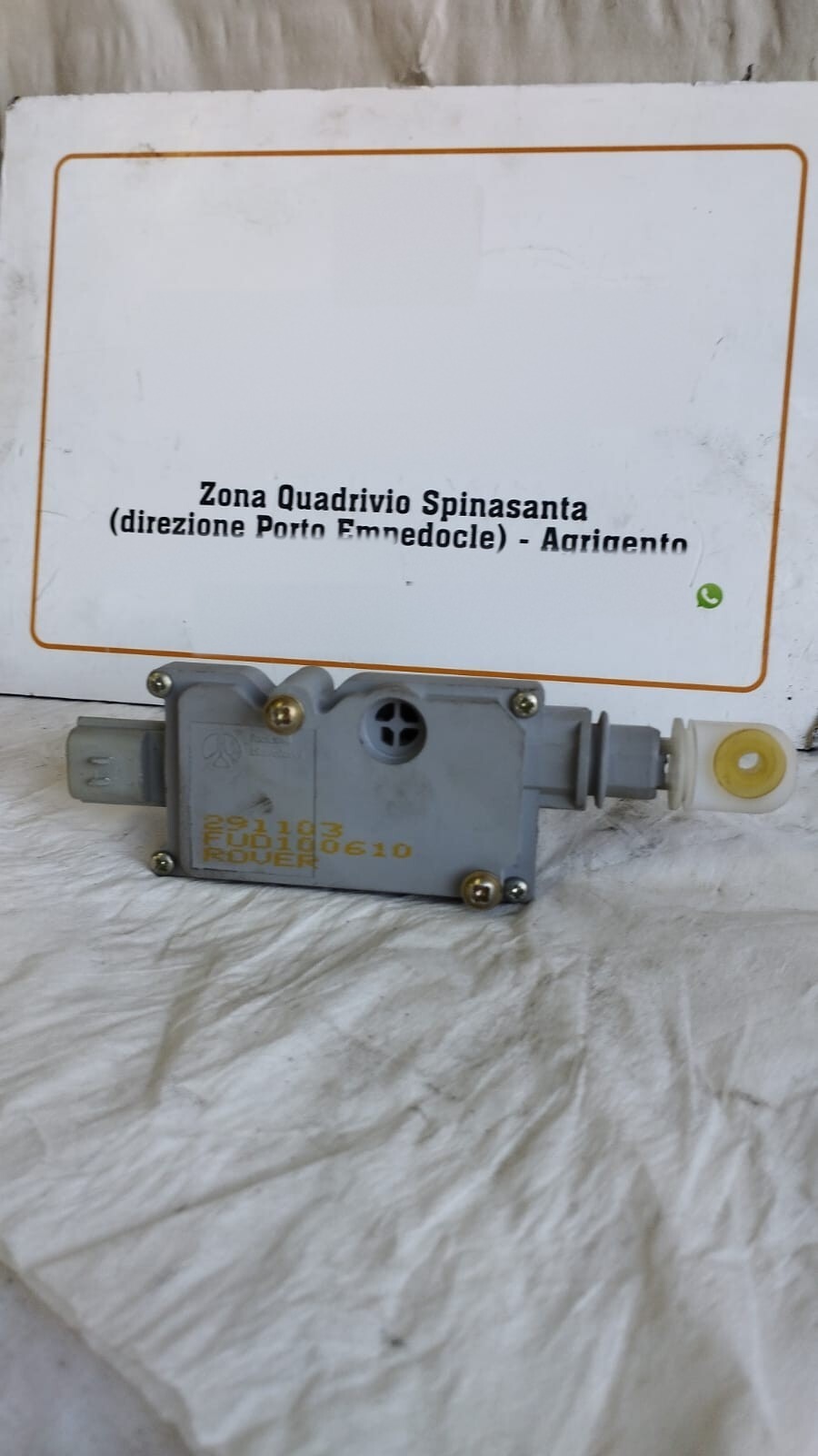 motorino chiusura c.zta portello post. - Immagine 1 di 4