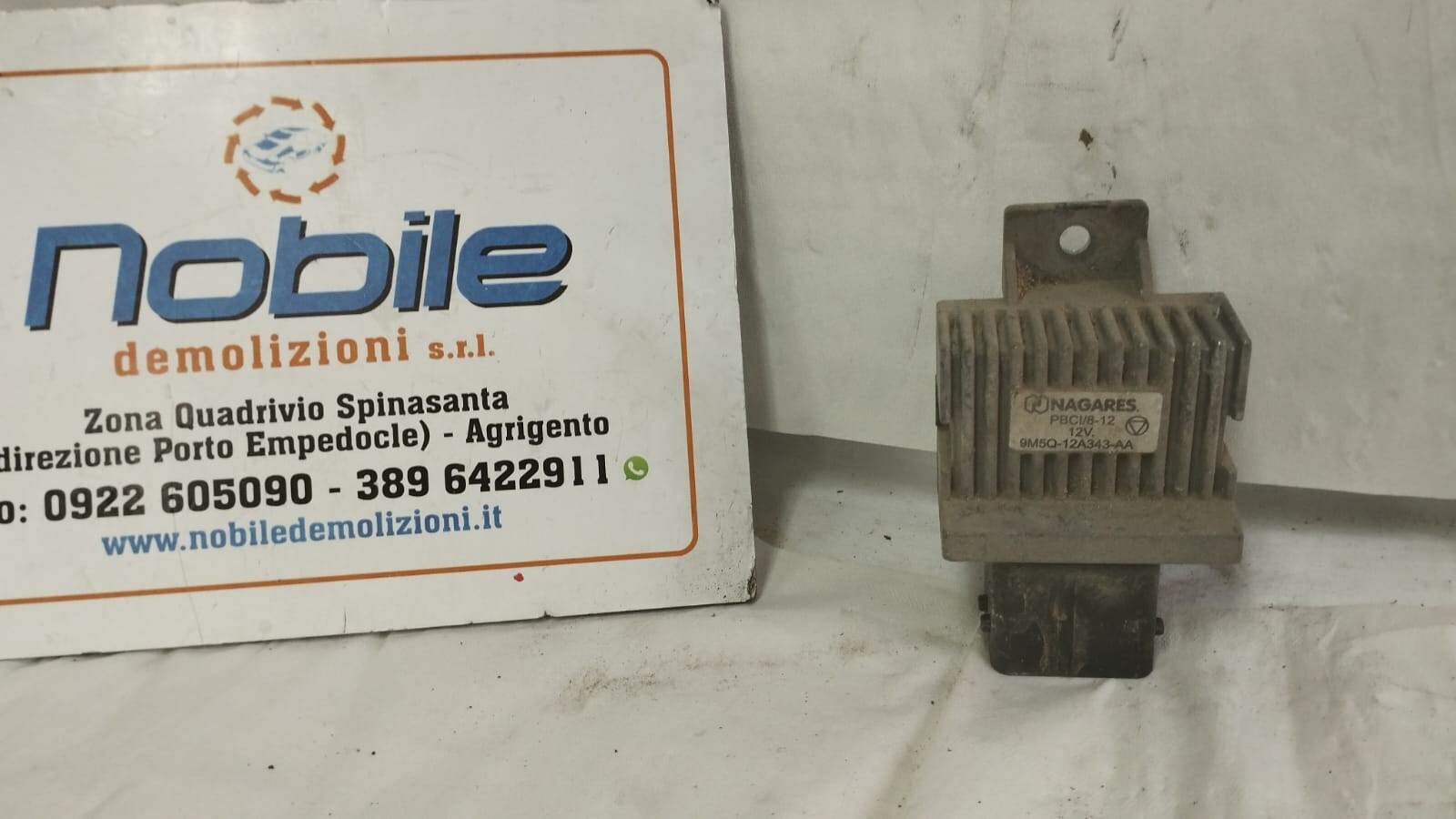 Relè Preriscaldamento Candelette (Ford) 9M5Q12A343AA Usato