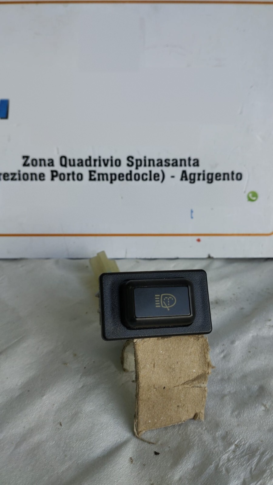 interruttore pulsante tergi fari lavafari anteriore - Immagine 1 di 4