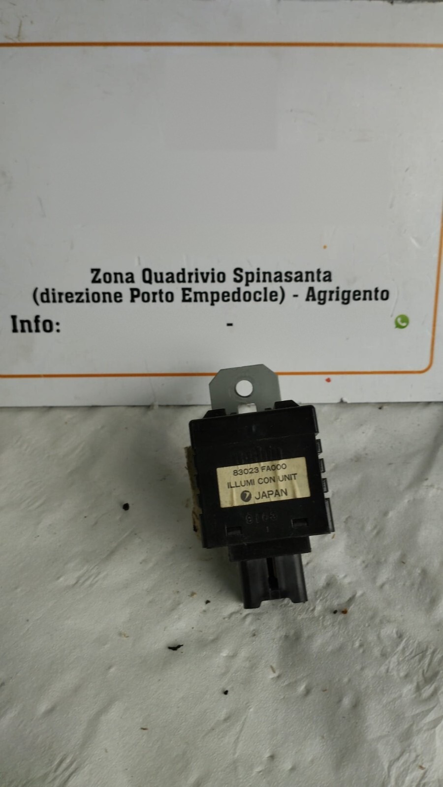 Centralina Luci Modulo Vano Piedi (Subaru) 83023FA000 Usato