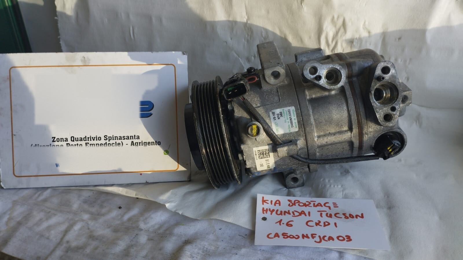 Compressore a/c - Immagine 1 di 8