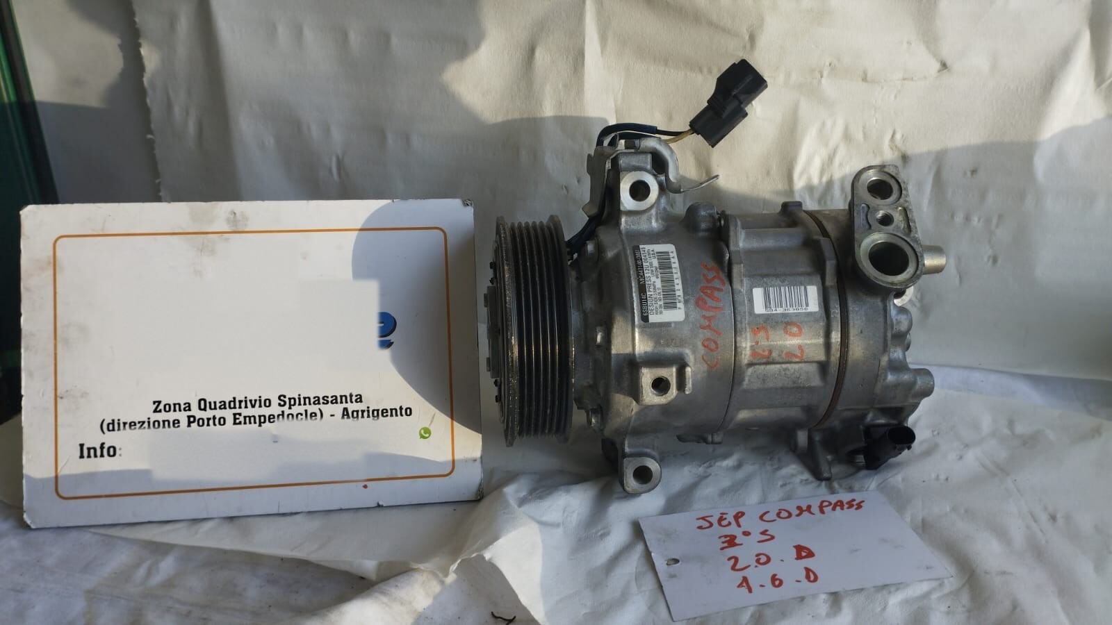 Compressore a/c - Immagine 1 di 9