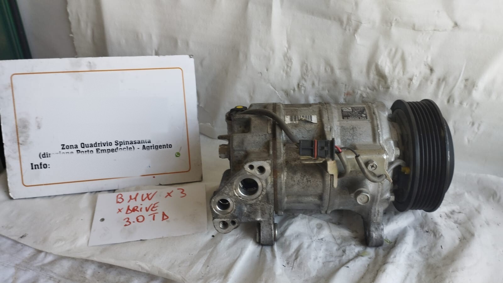 Compressore a/c - Immagine 1 di 7