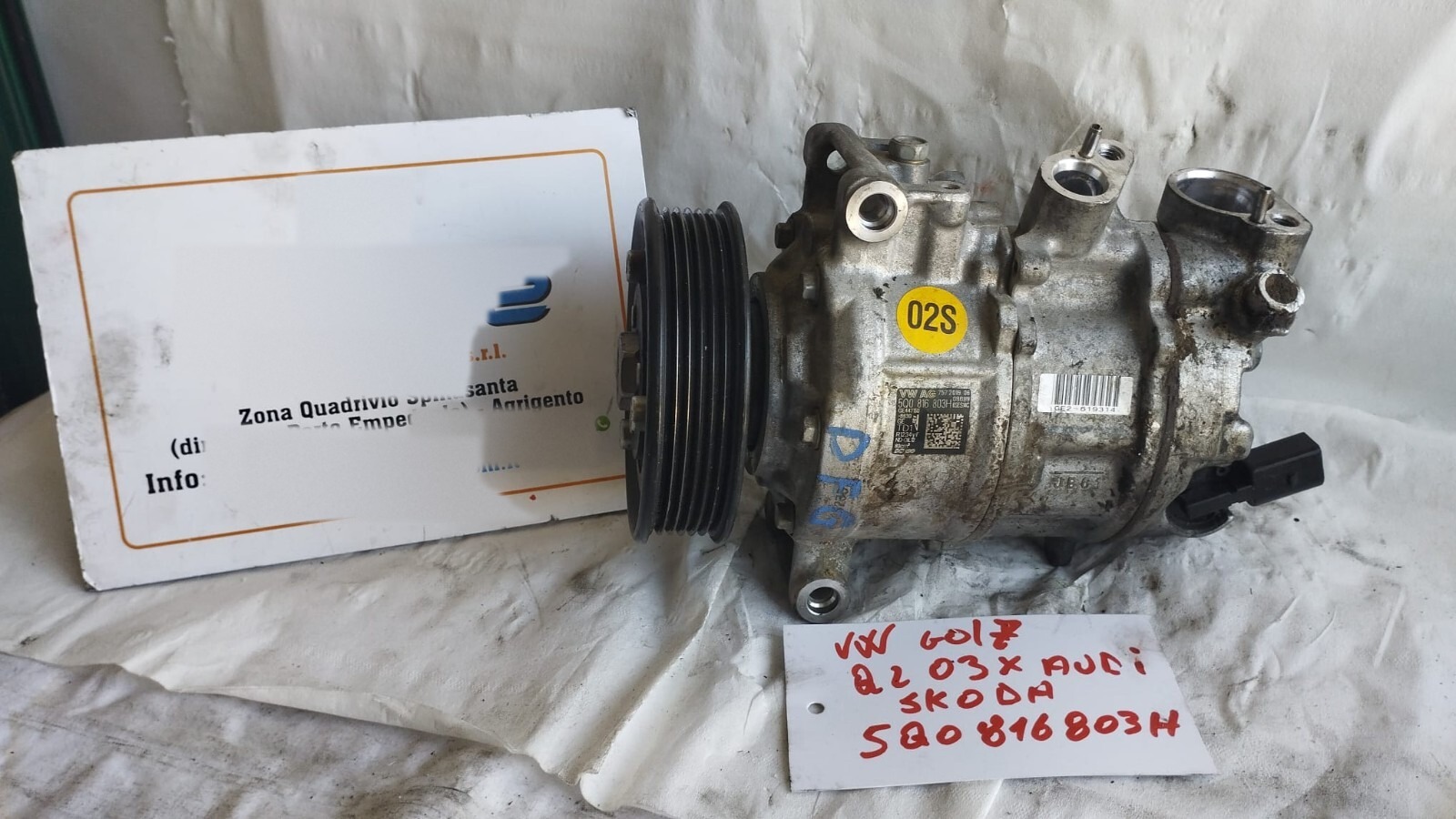 Compressore a/c - Immagine 1 di 7