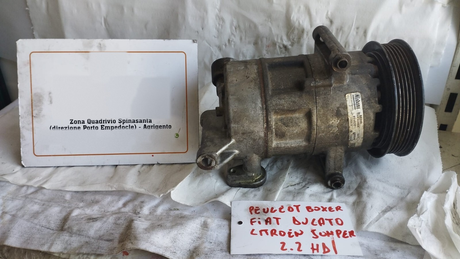 Compressore a/c - Immagine 1 di 8