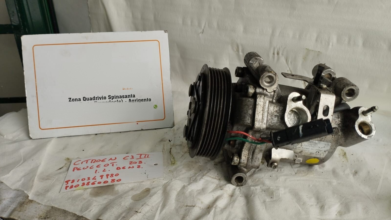 Compressore a/c - Immagine 1 di 8