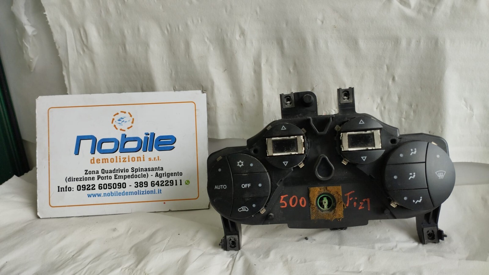 Blocco Comando Climatizzazione (Fiat) 735451998 Usato