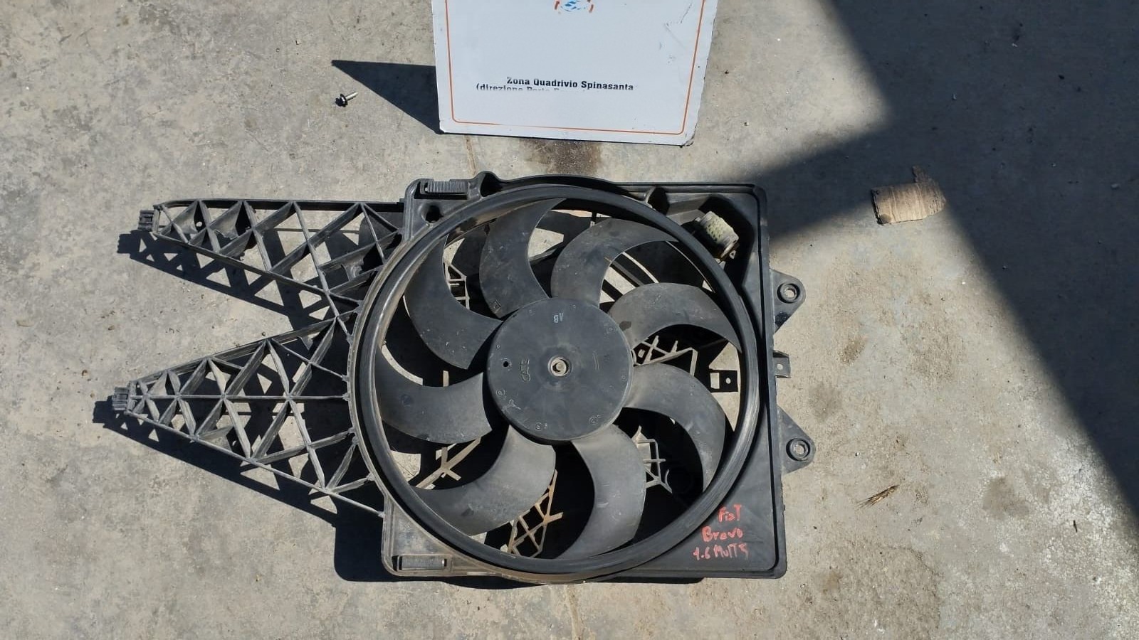 ventola elettroventola radiatore acqua - Immagine 1 di 6