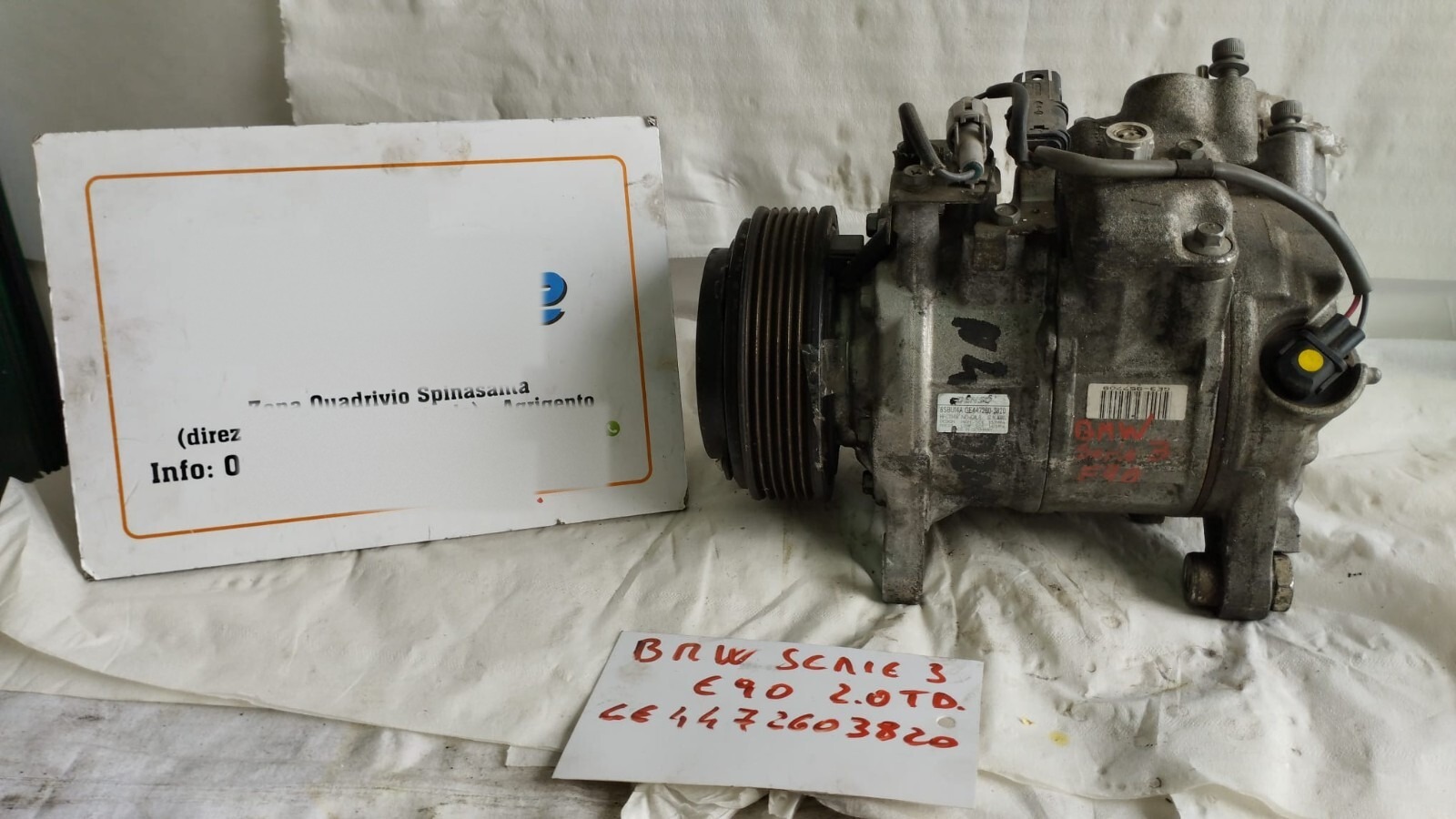 Compressore a/c - Immagine 1 di 10
