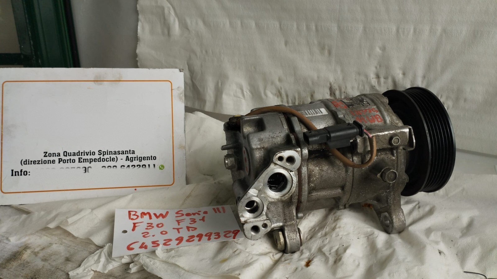 Compressore a/c - Immagine 1 di 8