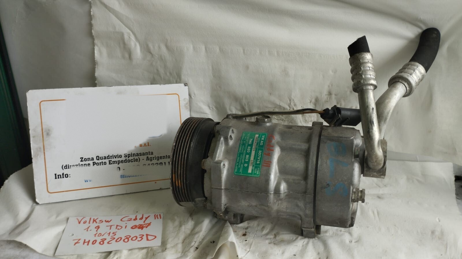 Compressore a/c - Immagine 1 di 9