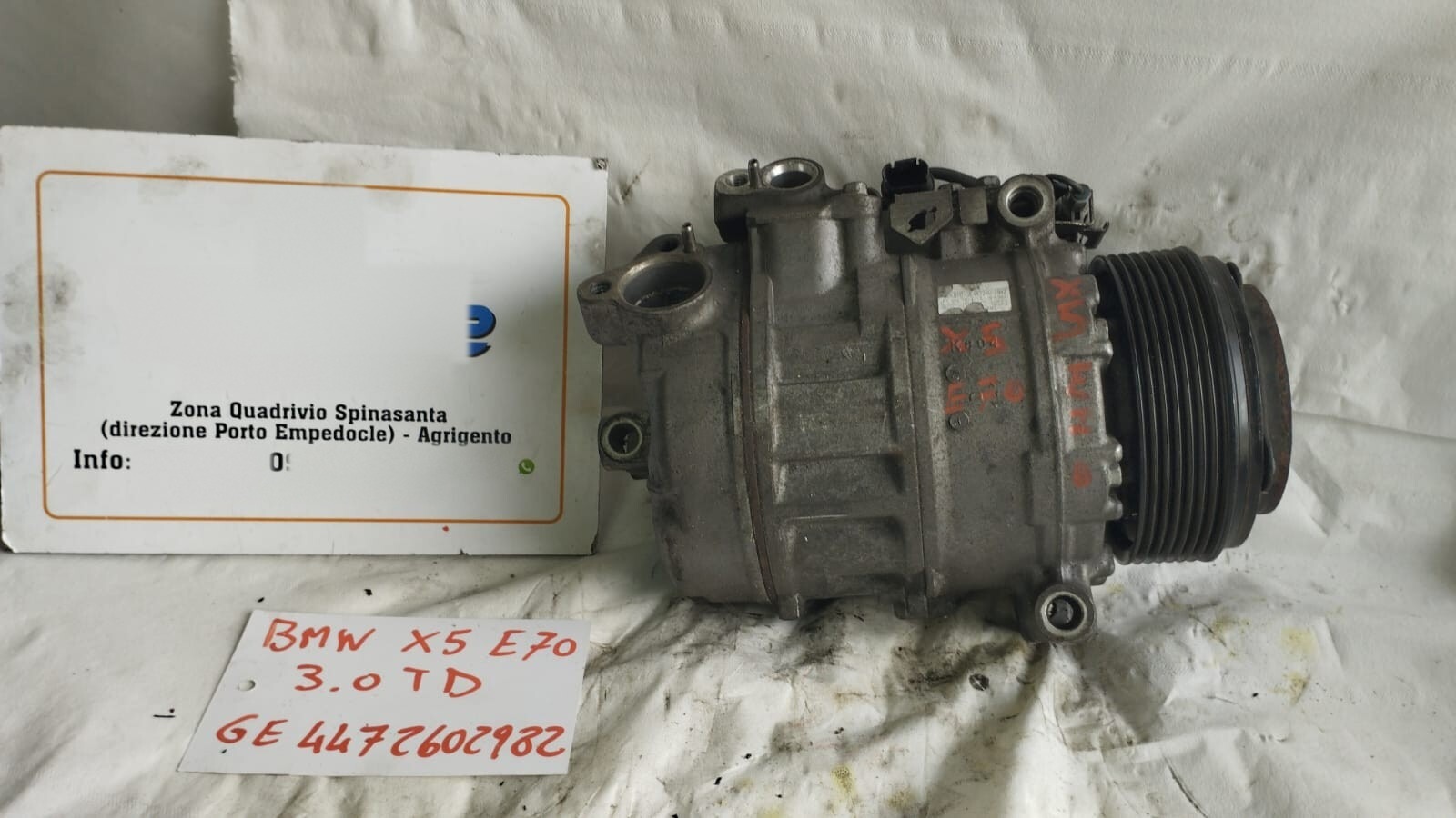 Compressore a/c - Immagine 1 di 7