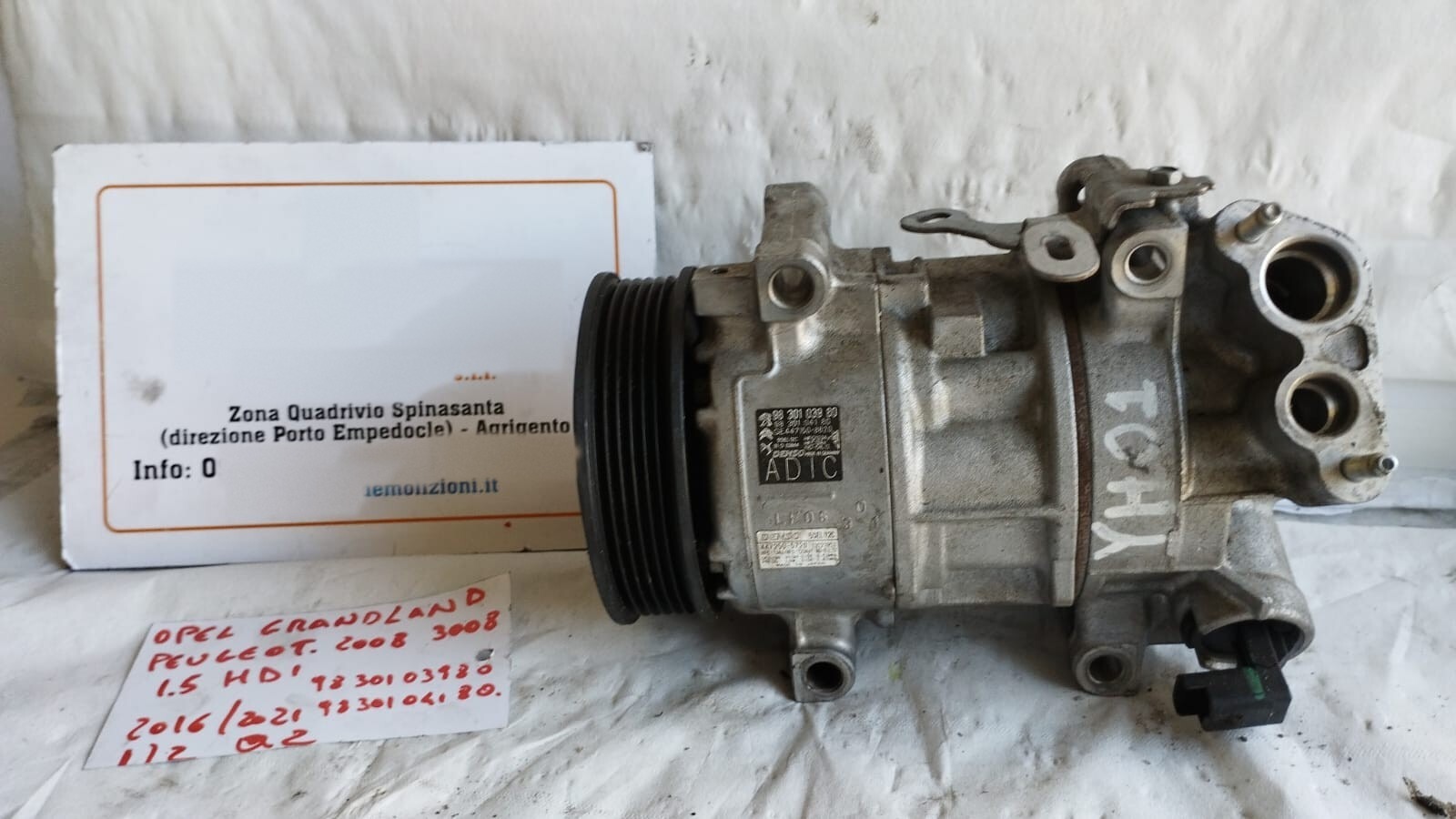 Compressore a/c - Immagine 1 di 10