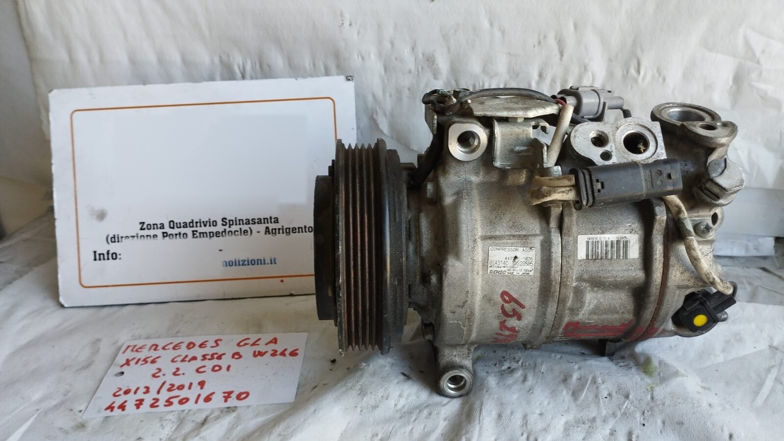 Compressore a/c - Immagine 1 di 6