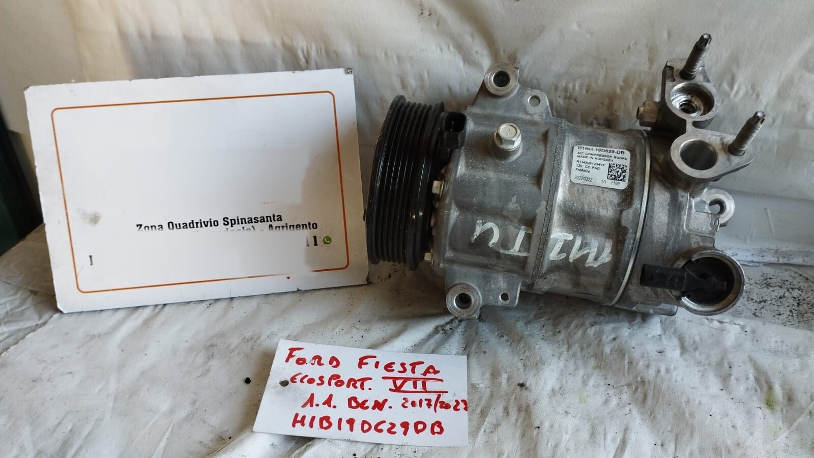 Compressore a/c - Immagine 1 di 8
