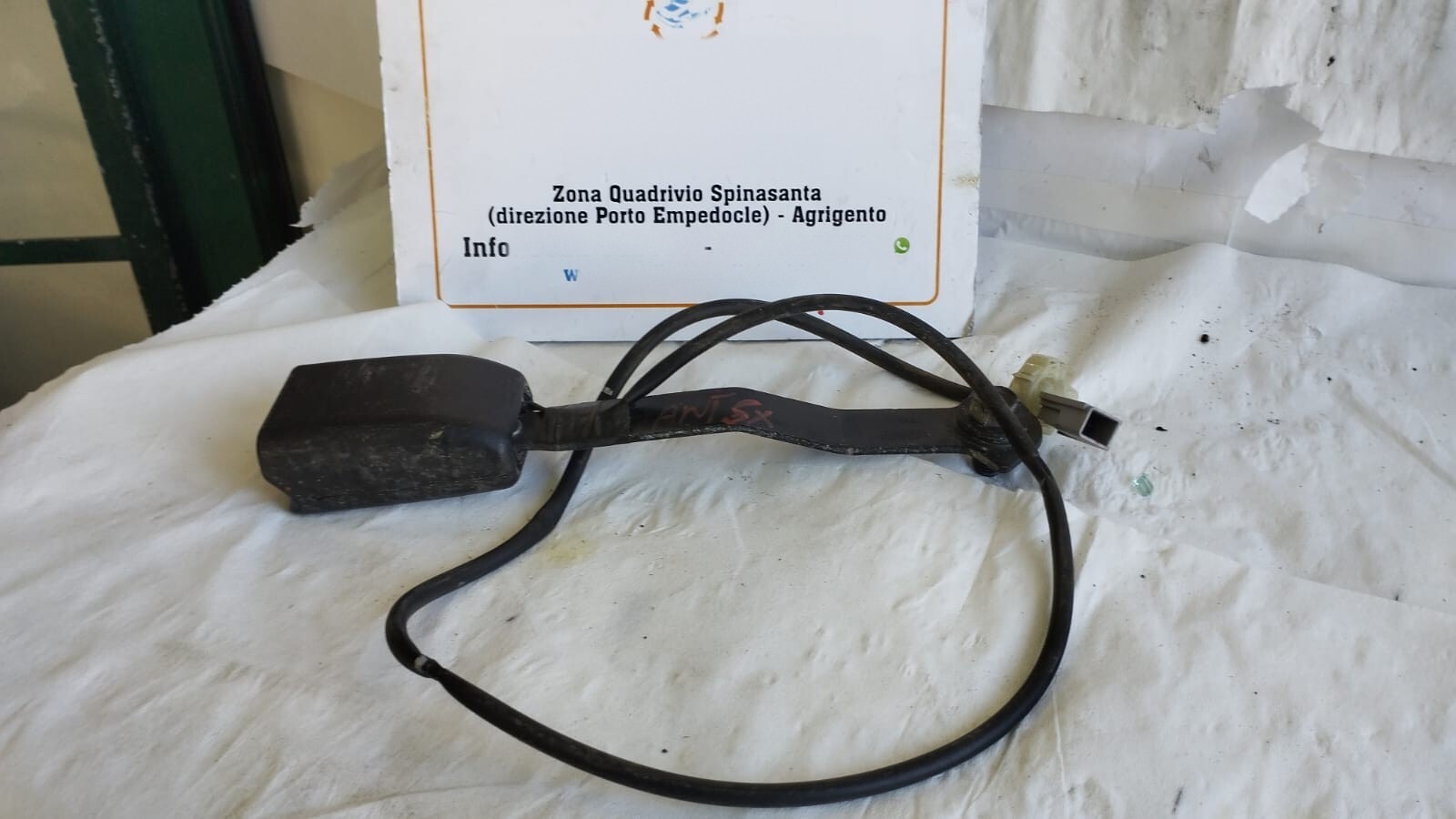 Aggancio cintura di sicurezza ant. Sinistro - Immagine 1 di 5