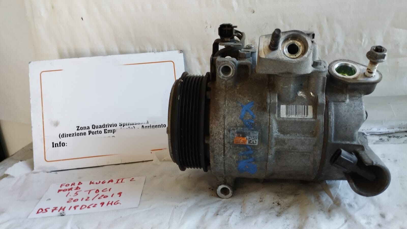 Compressore a/c - Immagine 1 di 8