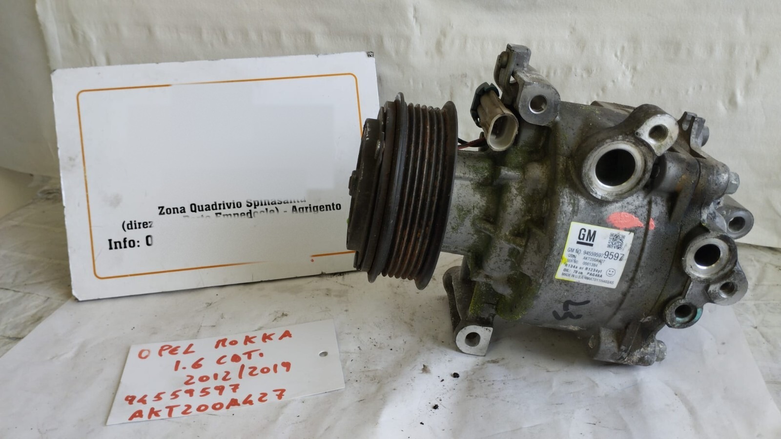 Compressore a/c - Immagine 1 di 7