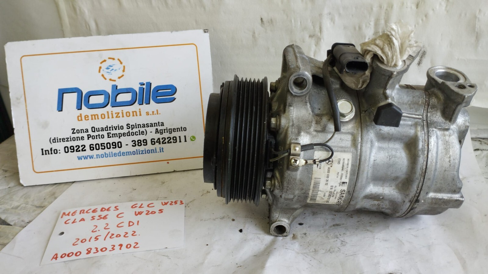 Compressore A/c (Mercedes) Usato